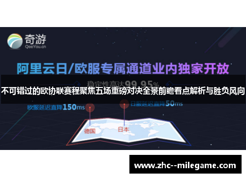 不可错过的欧协联赛程聚焦五场重磅对决全景前瞻看点解析与胜负风向 不可错过的欧协联赛程聚焦五场重磅对决全景前瞻看点解析与胜负风向